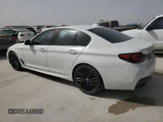 2021 BMW 5 Series 540i with VIN WBA53BJ02MWW89420, listed as a Copart auction lot 47662075 with 58,680 mi miles and Salvage Title. Bid and sale history available at DreamBid. Image 2.