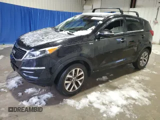 2015 Kia Sportage LX with VIN KNDPBCAC3F7770633, listed as a Copart auction lot 44580455 with 129,124 mi miles and Salvage Title. Bid and sale history available at carsss.com. Image 1.