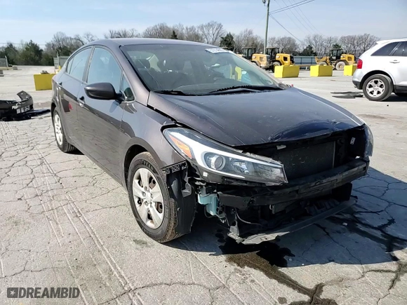 2017 Kia Forte LX with VIN 3KPFK4A74HE149795, listed as a Copart auction lot 51014685 with 0 mi miles and Salvage Title. Bid and sale history available at carsss.com. Image 10.