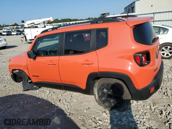 2018 Jeep Renegade Upland z VIN ZACCJBAB2JPH64207, wystawiony jako Copart lot #65781444 z przebiegiem 88 856 mil mil oraz Nie do naprawy • Non repairable. Historia ofert i sprzedaży dostępna na DreamBid. Obrazek 2.