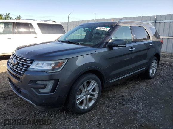 2016 Ford Explorer Limited z VIN 1FM5K8F82GGC74213, wystawiony jako Copart lot #59098555 z przebiegiem 207 487 mil mil oraz Szkoda całkowita • Salvage title. Historia ofert i sprzedaży dostępna na DreamBid. Obrazek 1.