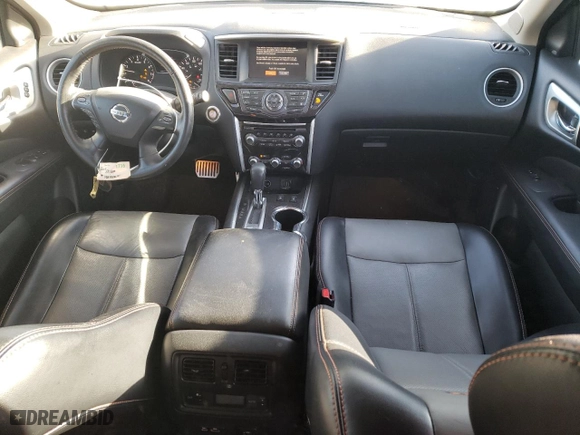 2020 Nissan Pathfinder SL with VIN 5N1DR2CM6LC643646, listed as a Copart auction lot 87307874 with 76,446 mi miles and Salvage Title. Bid and sale history available at carsss.com. Image 8.
