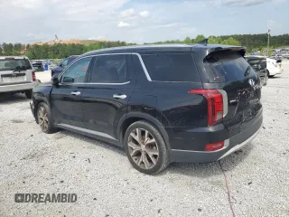 2022 Hyundai Palisade SEL z VIN KM8R44HE2NU418557, wystawiony jako Copart lot #54136245 z przebiegiem 93 800 mil mil oraz Czysty tytuł • Clean title. Historia ofert i sprzedaży dostępna na DreamBid. Obrazek 2.