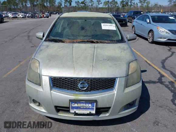 2012 Nissan Sentra SR with VIN 3N1AB6AP7CL711511, listed as a IAAI auction lot 41815083 with 40,784 mi miles and . Bid and sale history available at DreamBid. Image 6.