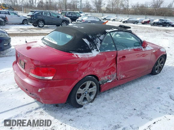 2010 BMW 1 Series 128i with VIN WBAUL7C5XAVJ78203, listed as a IAAI auction lot 41595287 with 176,759 mi miles and . Bid and sale history available at DreamBid. Image 4.