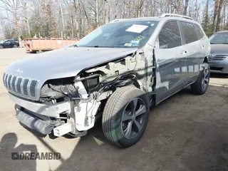 2019 Jeep Cherokee Limited with VIN 1C4PJMDX1KD423367, listed as a IAAI auction lot 41655265 with 121,178 mi miles and . Bid and sale history available at DreamBid. Image 2.
