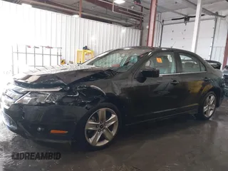 2010 Ford Fusion SPORT with VIN 3FAHP0DC1AR321975, listed as a IAAI auction lot 41395134 with 53,550 mi miles. Bid and sale history available at carsss.com. Image 14.
