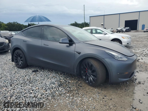 2022 Tesla Model Y Performance с VIN 7SAYGDEF0NF497582, выставлен на аукционе Copart как лот 65131685 с пробегом 50 948 миль миль и Чистый • Clean title. История ставок и продаж доступна на DreamBid. Изображение 4.