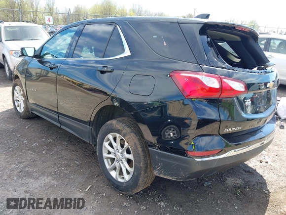 2019 Chevrolet Equinox LT z VIN 3GNAXUEV1KL297594, wystawiony jako IAAI lot #42165836 z przebiegiem 85 519 mil mil oraz . Historia ofert i sprzedaży dostępna na DreamBid. Obrazek 3.