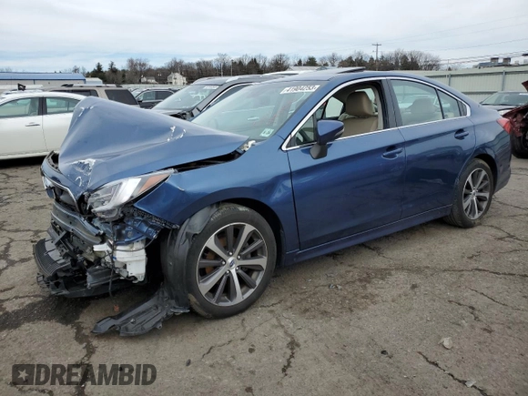 2019 Subaru Legacy Limited with VIN 4S3BNAN69K3023257, listed as a Copart auction lot 41904253 with 0 mi miles. Bid and sale history available at carsss.com. Image 1.
