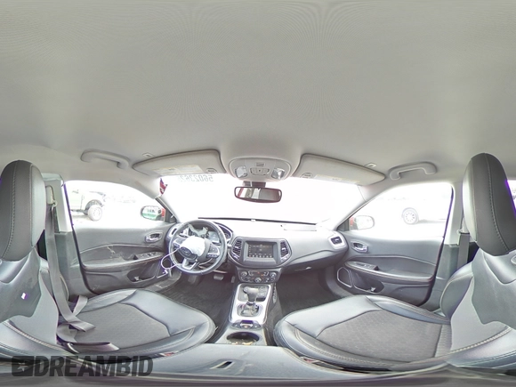 2019 Jeep Compass Latitude with VIN 3C4NJDBB3KT815436, listed as a Copart auction lot 56023625 with 86,529 mi miles and Salvage title. Bid and sale history available at DreamBid. Image 14.