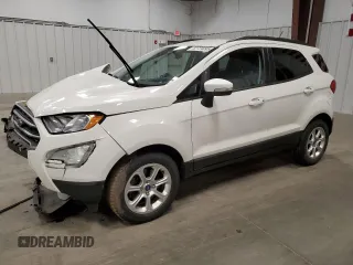 2018 Ford EcoSport SE with VIN MAJ3P1TE8JC233958, listed as a Copart auction lot 52724095 with 97,071 mi miles and Salvage Title. Bid and sale history available at DreamBid. Image 1.