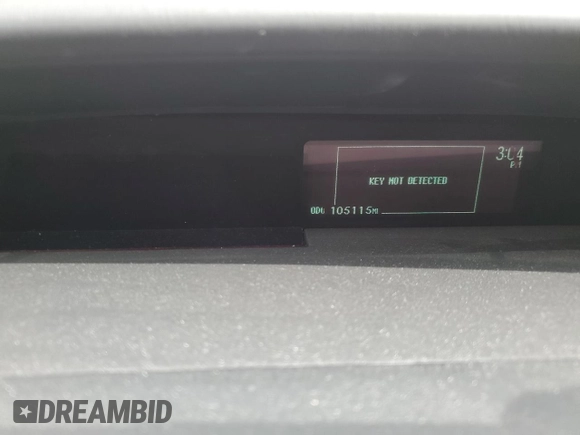 2013 Toyota Prius One with VIN JTDKN3DU0D5586264, listed as a Copart auction lot 55072005 with 105,115 mi miles and Salvage Title. Bid and sale history available at DreamBid. Image 9.