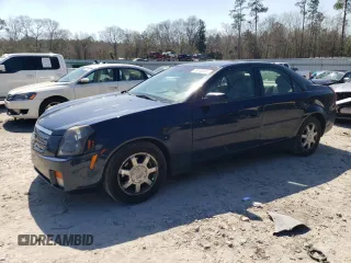 2003 Cadillac CTS with VIN 1G6DM57N930136266, listed as a Copart auction lot 48788685 with 168,954 mi miles and Salvage Title. Bid and sale history available at carsss.com. Image 1.