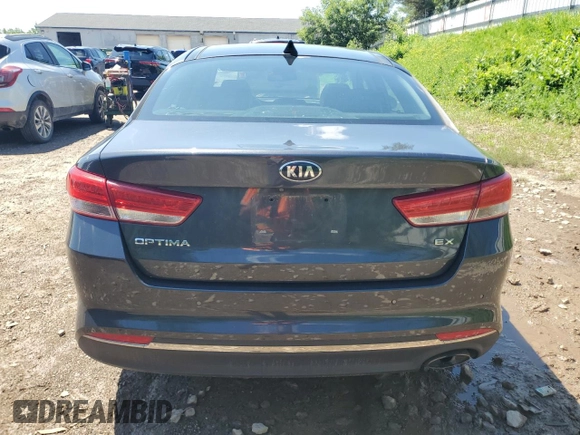 2017 Kia Optima EX with VIN 5XXGU4L37HG152139, listed as a Copart auction lot 62371045 with 114,785 mi miles and Clean title. Bid and sale history available at DreamBid. Image 6.