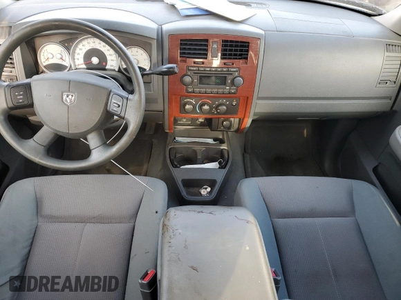 2005 Dodge Dakota SLT with VIN 1D7HW42N15S164120, listed as a Copart auction lot 84000074 with 107,087 mi miles and Non Repairable. Bid and sale history available at DreamBid. Image 8.