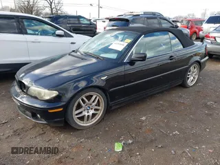 2004 BMW 3 Series 330Ci with VIN WBABW534X4PL45064, listed as a IAAI auction lot 41453058 with 152,437 mi miles. Bid and sale history available at carsss.com. Image 2.