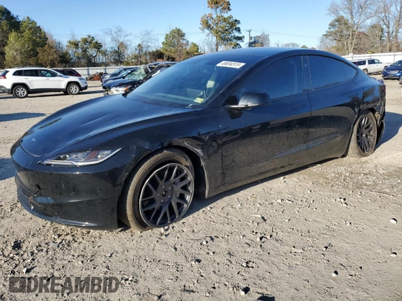 2024 Tesla Model 3 Long Range with VIN 5YJ3E1EB8RF756012, listed as a Copart auction lot 49694515 with 16,041 mi miles and Salvage Title. Bid and sale history available at DreamBid. Image 1.