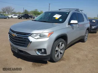 2018 Chevrolet Traverse LT Leather with VIN 1GNERHKW0JJ216994, listed as a IAAI auction lot 41810989 with 117,236 mi miles. Bid and sale history available at carsss.com. Image 17.
