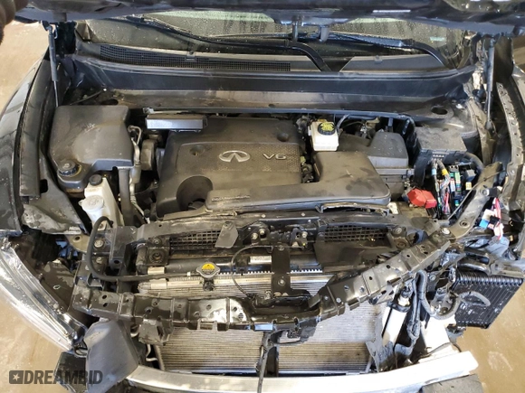 2016 Infiniti QX60 with VIN 5N1AL0MM6GC510169, listed as a Copart auction lot 86004324 with 63,210 mi miles and Salvage Title. Bid and sale history available at carsss.com. Image 12.