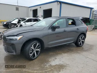 2024 Volvo XC60 Ultimate Dark Theme с VIN YV4L12RM1R1805344, выставлен на аукционе Copart как лот 59503354 с пробегом 7 407 миль миль и Списание • Salvage title. История ставок и продаж доступна на DreamBid. Изображение 1.