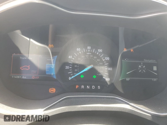 2015 Ford Fusion SE with VIN 3FA6P0HD0FR180320, listed as a Copart auction lot 48868735 with 114,361 mi miles and Salvage Title. Bid and sale history available at DreamBid. Image 9.
