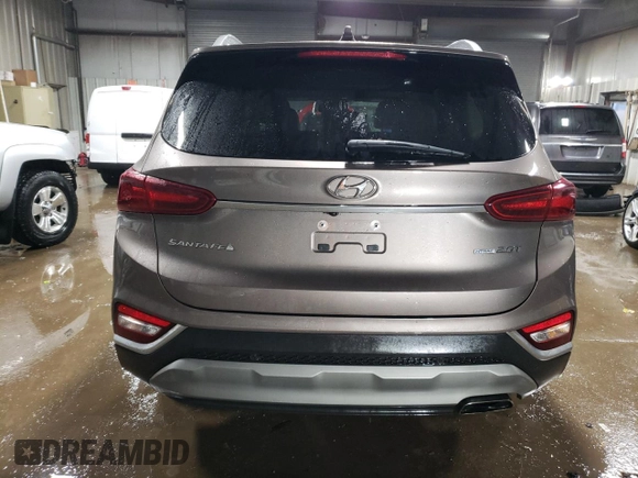 2020 Hyundai Santa Fe SEL with VIN 5NMS3CAA3LH218947, listed as a Copart auction lot 36693673 with 44,914 mi miles. Bid and sale history available at carsss.com. Image 6.