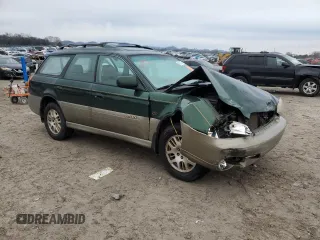 2001 Subaru Legacy Outback L.L. Bean с VIN 4S3BH806817626117, выставлен на аукционе Copart как лот 43201875 с пробегом 213 994 миль миль и Списание • Salvage title. История ставок и продаж доступна на DreamBid. Изображение 4.