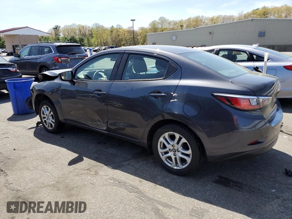 2018 Toyota Yaris with VIN 3MYDLBYV5JY305734, listed as a Copart auction lot 55182945 with 80,479 mi miles and Salvage Title. Bid and sale history available at DreamBid. Image 2.