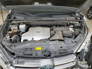 2017 Toyota Highlander Hybrid Limited with VIN 5TDDGRFH5HS024091, listed as a Copart auction lot 50240225 with 97,409 mi miles and Salvage title. Bid and sale history available at DreamBid. Image 12.