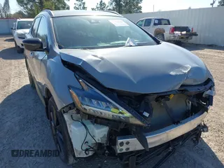 2023 Nissan Murano SV with VIN 5N1AZ2BJ2PC129521, listed as a IAAI auction lot 41718345 with 29,570 mi miles and . Bid and sale history available at DreamBid. Image 6.