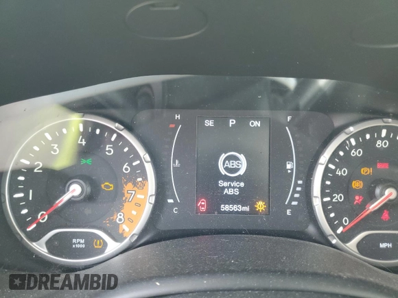 2017 Jeep Renegade Sport с VIN ZACCJAAB0HPF88939, выставлен на аукционе Copart как лот 53102384 с пробегом 58 563 миль миль и Списание • Salvage title. История ставок и продаж доступна на DreamBid. Изображение 9.