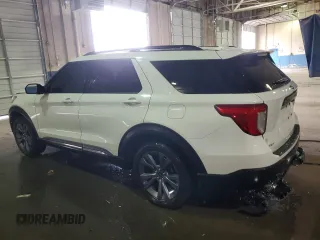 2023 Ford Explorer XLT with VIN 1FMSK8DH0PGB94480, listed as a Copart auction lot 51916755 with 53,112 mi miles and Salvage title. Bid and sale history available at DreamBid. Image 2.