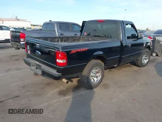 2009 Ford Ranger XL with VIN 1FTYR10D89PA07039, listed as a IAAI auction lot 41403688 with 131,782 mi miles. Bid and sale history available at carsss.com. Image 4.