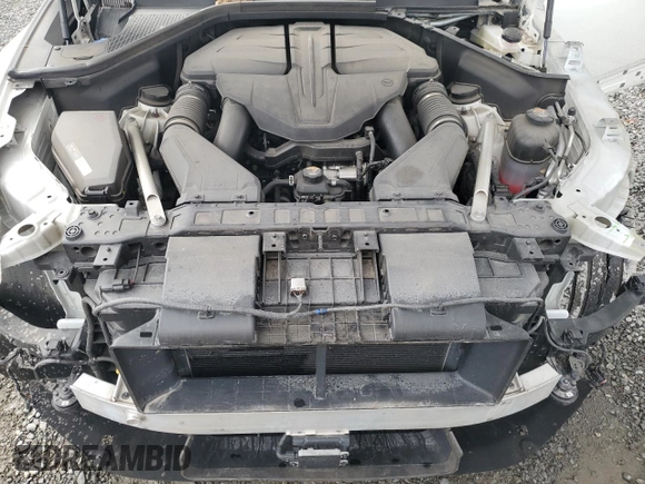 2022 Genesis GV80 Advanced Plus with VIN KMUHCESC4NU101411, listed as a Copart auction lot 77366134 with 37,023 mi miles and Salvage title. Bid and sale history available at DreamBid. Image 12.