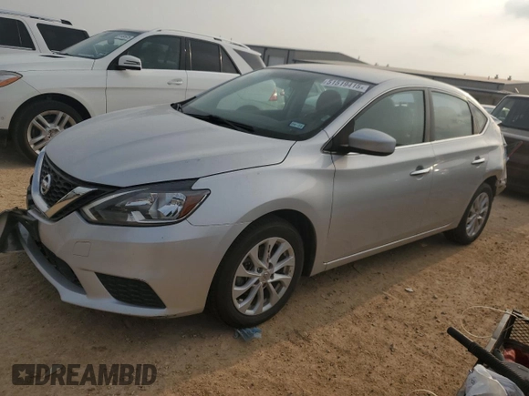 2019 Nissan Sentra SV with VIN 3N1AB7AP4KL612729, listed as a Copart auction lot 51519415 with 92,250 mi miles and Salvage Title. Bid and sale history available at DreamBid. Image 1.