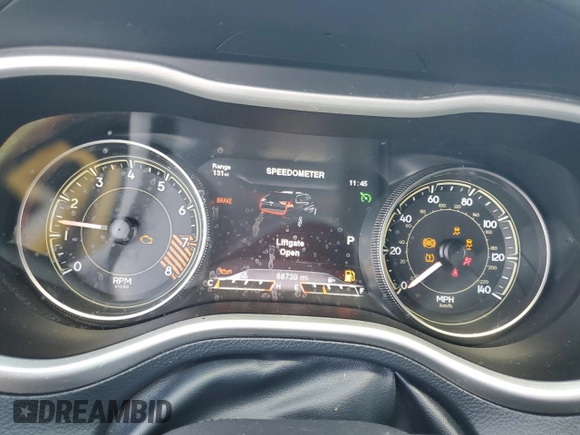 2014 Jeep Cherokee Limited with VIN 1C4PJLDS8EW204333, listed as a Copart auction lot 56590965 with 88,739 mi miles and Salvage title. Bid and sale history available at DreamBid. Image 9.