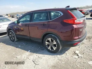 2018 Honda CR-V LX with VIN 2HKRW6H37JH214172, listed as a Copart auction lot 52156335 with 64,952 mi miles and Salvage Title. Bid and sale history available at DreamBid. Image 2.