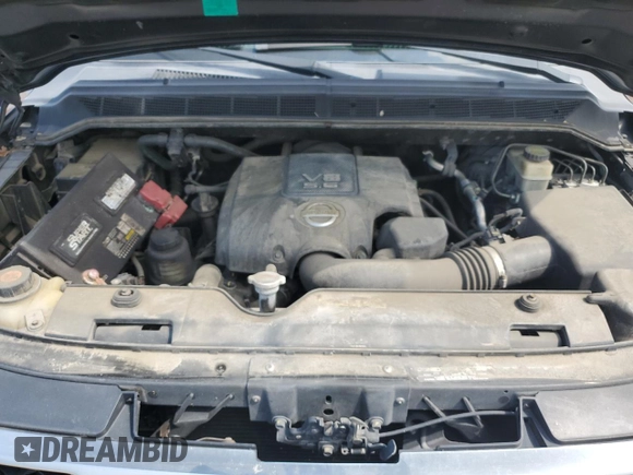 2015 Nissan Titan Pro-4X with VIN 1N6BA0EC1FN507894, listed as a Copart auction lot 65784274 with 147,576 mi miles and Salvage title. Bid and sale history available at DreamBid. Image 13.
