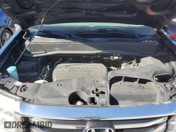 2013 Honda Pilot EX-L with VIN 5FNYF4H56DB047288, listed as a Copart auction lot 46247905 with 123,453 mi miles and Salvage Title. Bid and sale history available at DreamBid. Image 12.