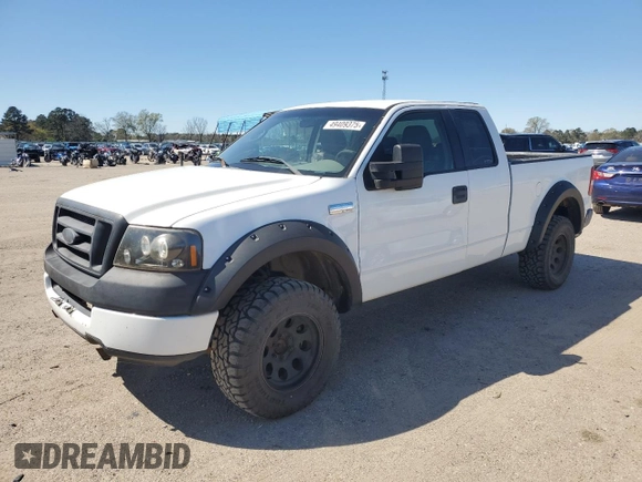 2005 Ford F-150 STX with VIN 1FTRX14W95NB30876, listed as a Copart auction lot 49409375 with 217,284 mi miles and Clean Title. Bid and sale history available at carsss.com. Image 1.