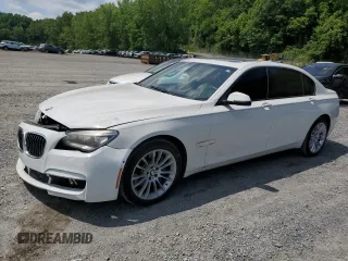 2014 BMW 7 Series ALPINA B7 xDrive with VIN WBAYF8C58ED652742, listed as a Copart auction lot 60919225 with 79,560 mi miles and Salvage title. Bid and sale history available at DreamBid. Image 1.