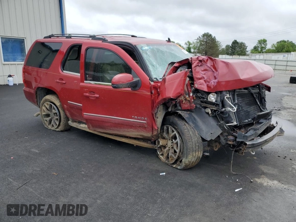 2013 Chevrolet Tahoe LS with VIN 1GNSCAE01DR367562, listed as a Copart auction lot 60678795 with Not provided miles and Salvage title. Bid and sale history available at DreamBid. Image 4.