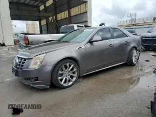2012 Cadillac CTS with VIN 1G6DC5E56C0125005, listed as a Copart auction lot 69295894 with 184,290 mi miles and Salvage Title. Bid and sale history available at DreamBid. Image 1.
