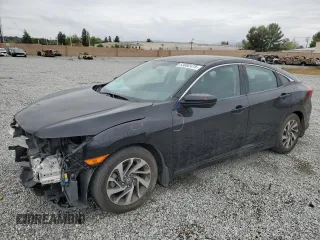2017 Honda Civic EX z VIN 2HGFC2F7XHH504419, wystawiony jako Copart lot #53082475 z przebiegiem 89 836 mil mil oraz Szkoda całkowita • Salvage title. Historia ofert i sprzedaży dostępna na DreamBid. Obrazek 1.