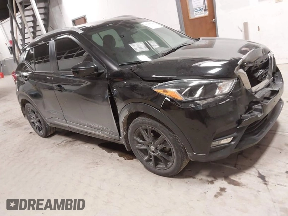 2020 Nissan Kicks SR with VIN 3N1CP5DV7LL557834, listed as a IAAI auction lot 41445280 with 69,208 mi miles and . Bid and sale history available at carsss.com. Image 1.