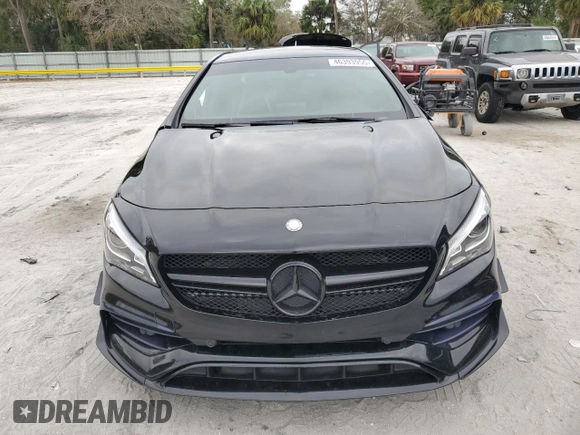 2017 Mercedes-Benz CLA 45 AMG with VIN WDDSJ5CB2HN424882, listed as a Copart auction lot 46393955 with 49,468 mi miles and Salvage Title. Bid and sale history available at DreamBid. Image 5.