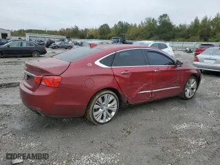 2015 Chevrolet Impala LTZ with VIN 1G1165S34FU126301, listed as a Copart auction lot 45013035 with 130,098 mi miles and Salvage Title. Bid and sale history available at carsss.com. Image 3.