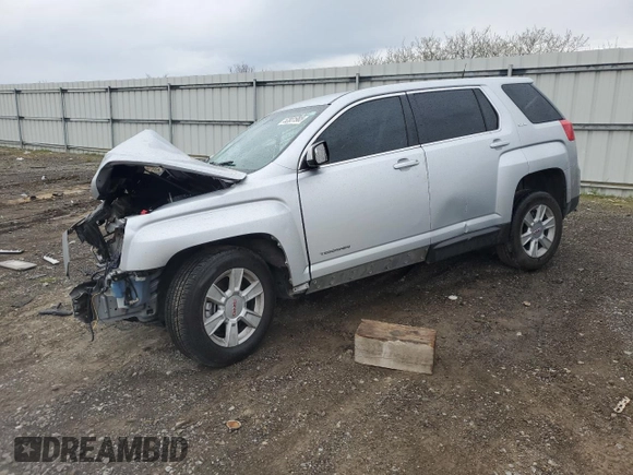 2011 GMC Terrain SLE-1 with VIN 2CTALMEC8B6444134, listed as a Copart auction lot 52831965 with Not provided miles and Salvage title. Bid and sale history available at DreamBid. Image 1.