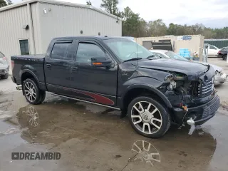 2010 Ford F-150 with VIN 1FTEW1CV0AFB54367, listed as a Copart auction lot 78797254 with 220,357 mi miles and Salvage title. Bid and sale history available at DreamBid. Image 4.